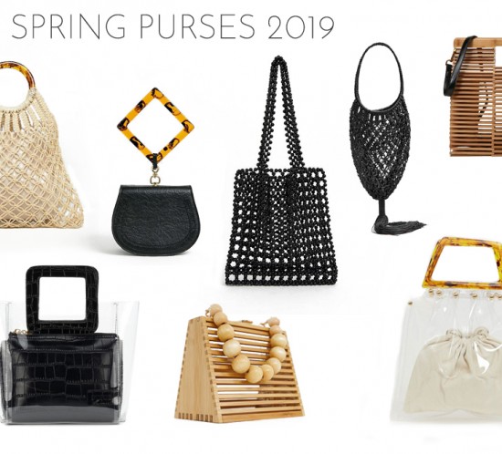 Inspiration Best Spring Purses 2019. Fashion and Style Blog Girl from Heartfelt Hunt showing her inspiration for the best spring purses 2019.