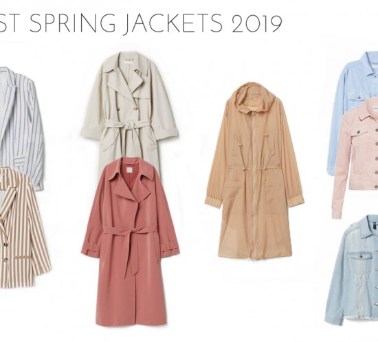 Inspiration Best Spring Jackets 2019. Fashion and Style Blog Girl from Heartfelt Hunt showing her inspiration for the 5 best spring jackets 2019.