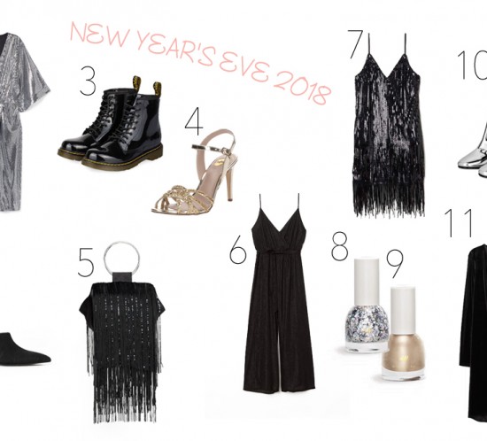 Inspiration New Year’s Eve 2018. Fashion and Style Blog Girl from Heartfelt Hunt showing her inspiration for some last minute New Year‘s Eve outfit ideas.