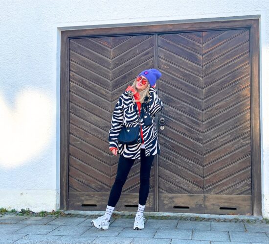 Zebra Colors. Fashion Blogger Girl by Style Blog Heartfelt Hunt.